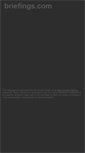 Mobile Screenshot of briefings.com